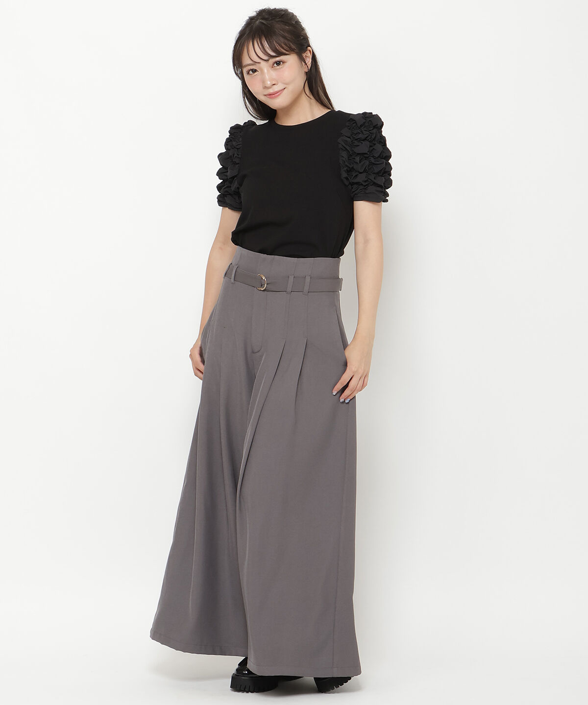 REDYAZEL「ボリュームデザインスリーブトップス」|Tシャツ・カットソー|