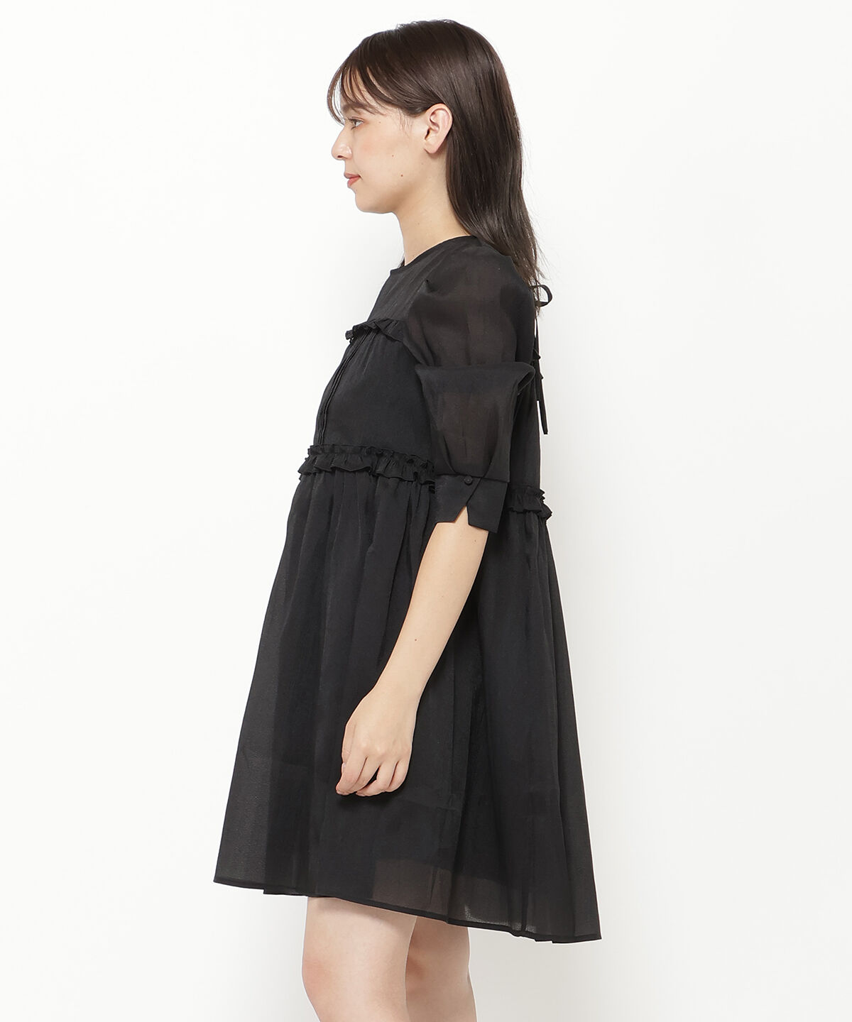 REDYAZEL「ベイビードールシフォンミニワンピース」|ワンピース|