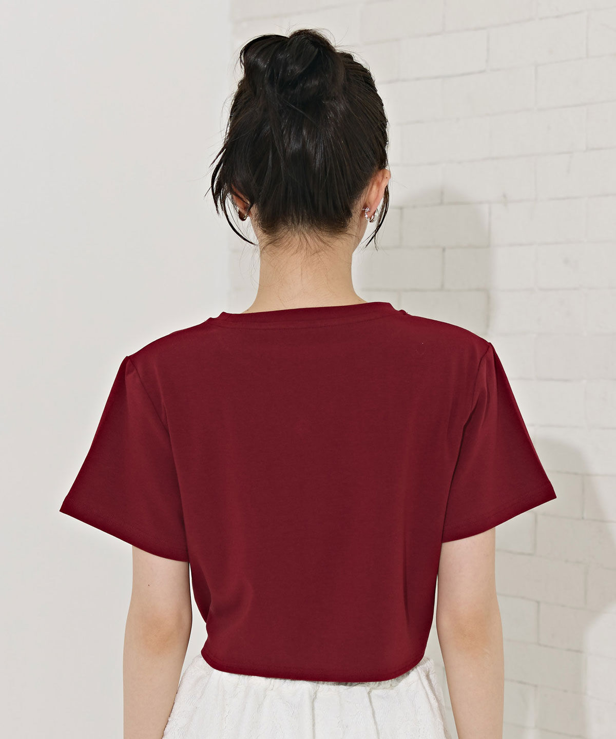 REDYAZEL「フロントリボンTシャツ」|Tシャツ・カットソー|