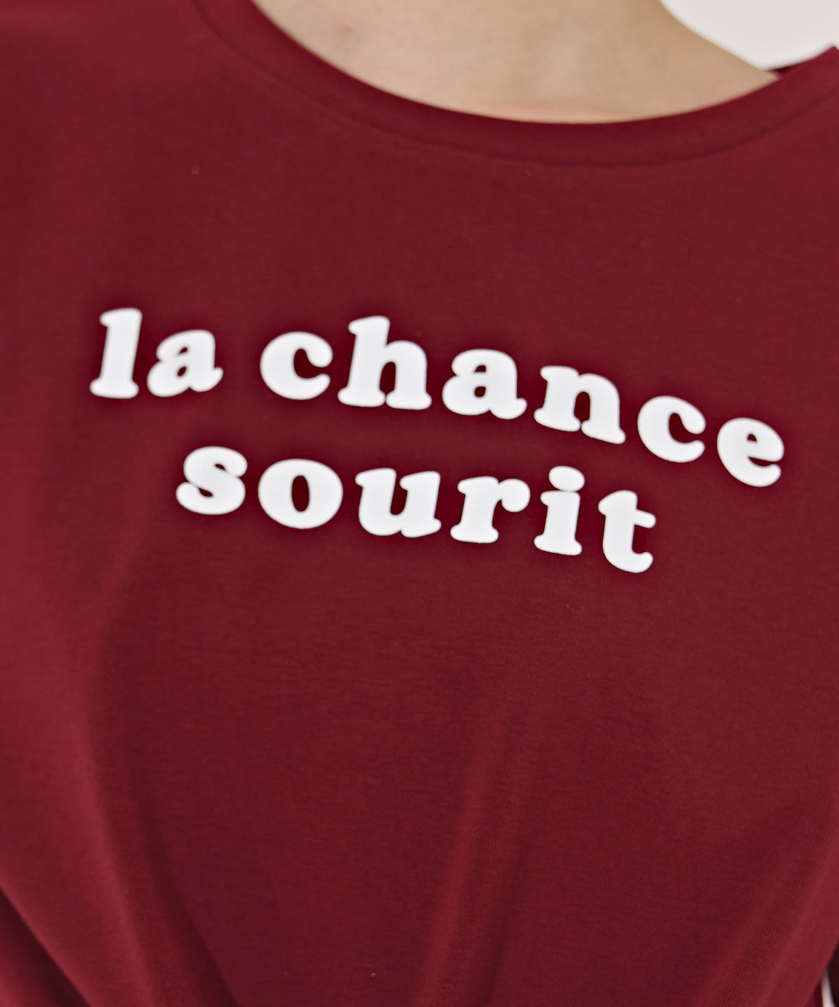 REDYAZEL「フロントリボンTシャツ」|Tシャツ・カットソー|