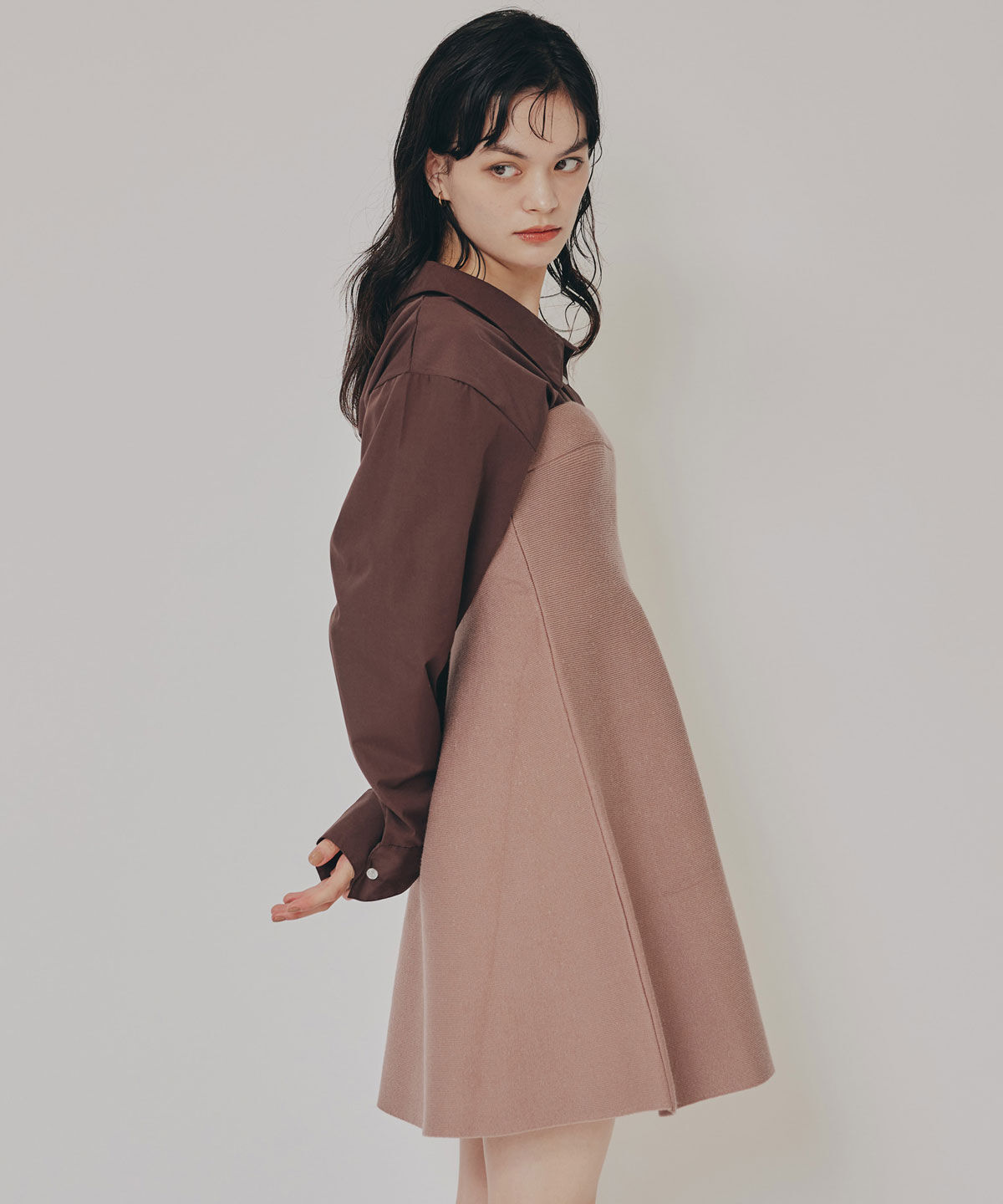 REDYAZEL「マルチWAYドッキングニットワンピース」|ワンピース|