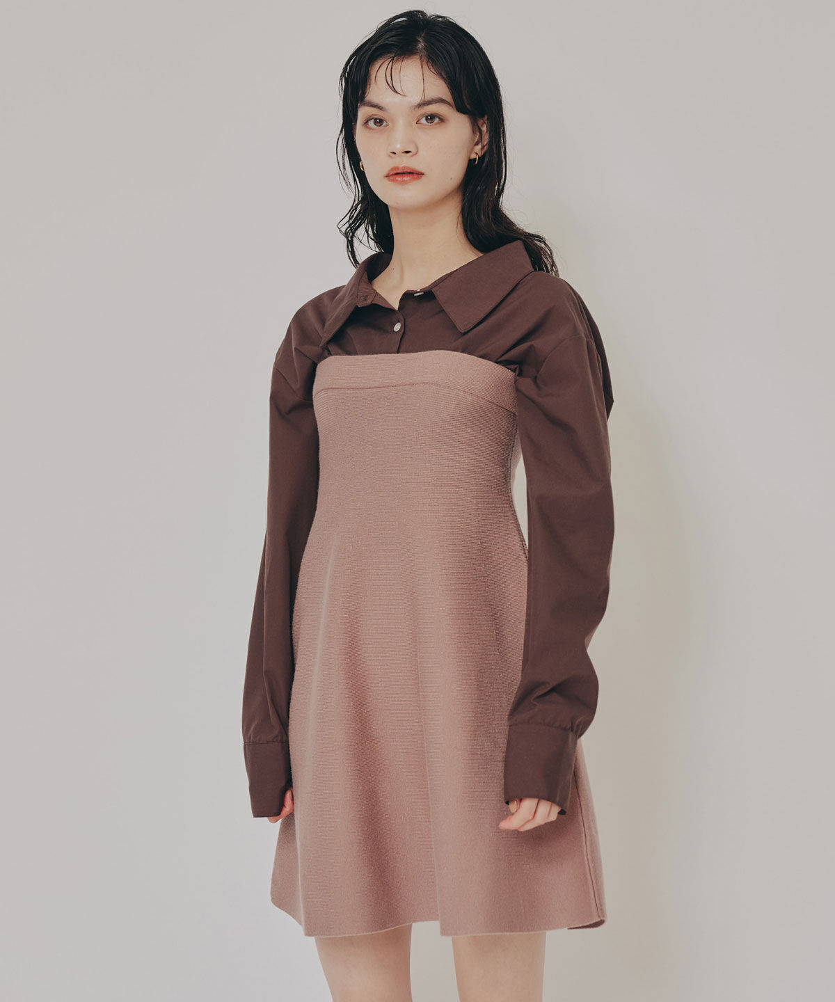 REDYAZEL「マルチWAYドッキングニットワンピース」|ワンピース|