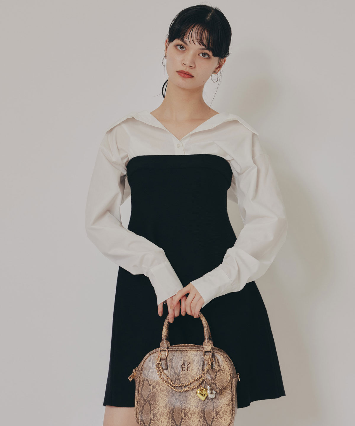 REDYAZEL「マルチWAYドッキングニットワンピース」|ワンピース|