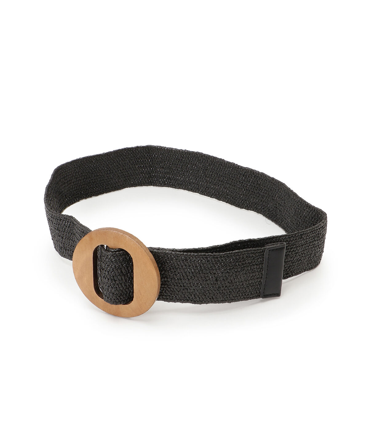 WILLSELECTION「ウッドバックルベルト」|ベルト|ブラック