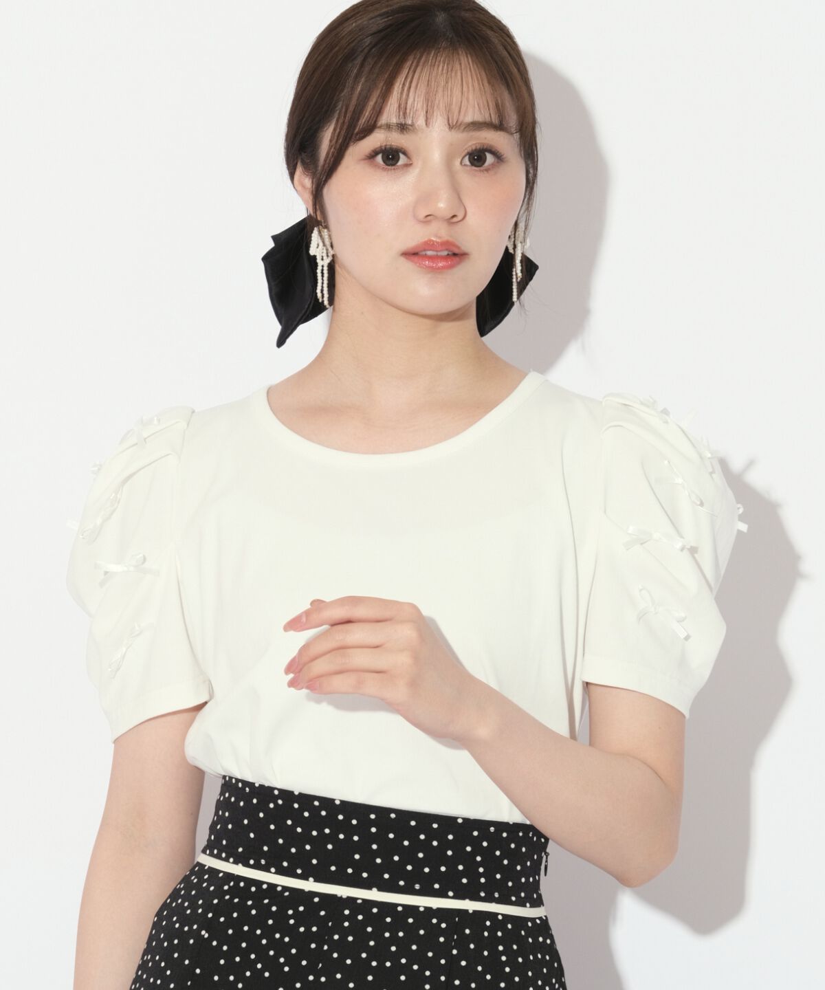 WILLSELECTION「メニーリボントップス」|Tシャツ・カットソー|