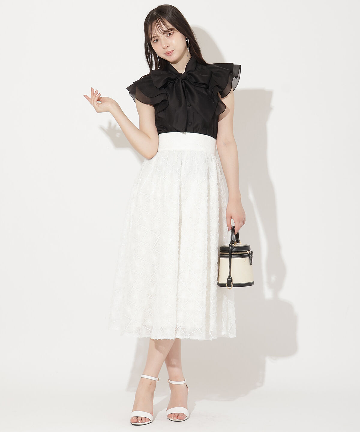 WILLSELECTION「メロウフリルシアーブラウス」|シャツ・ブラウス|