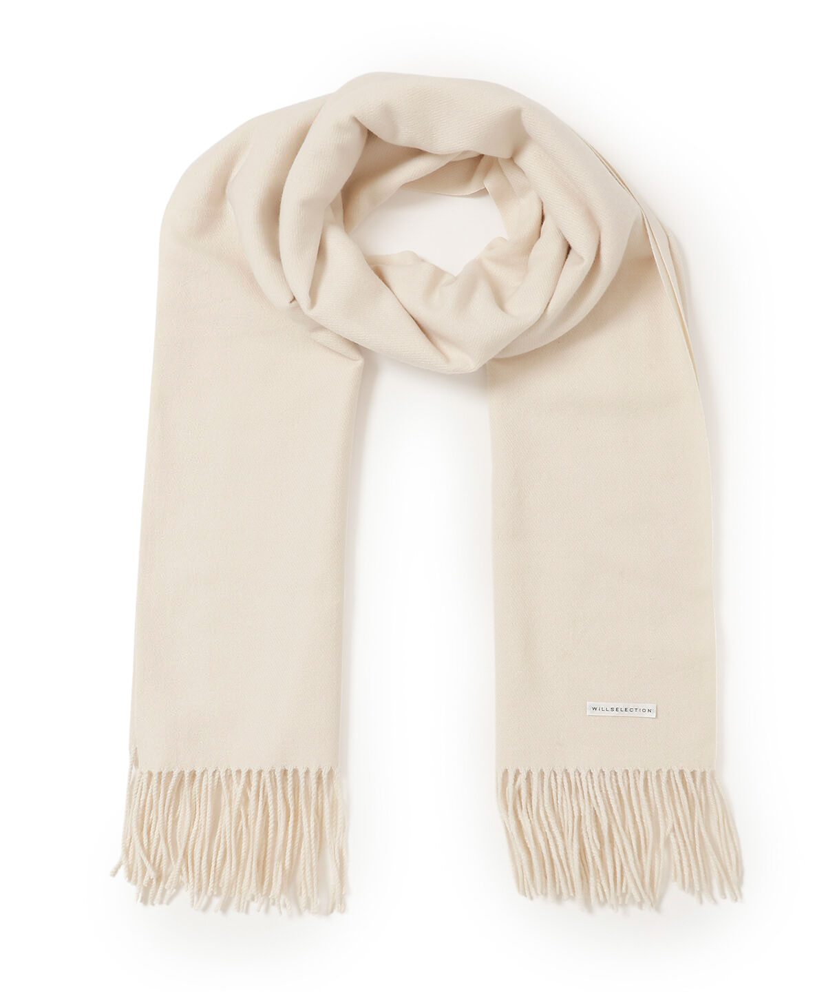 WILLSELECTION「フリンジストール」|マフラー|オフ