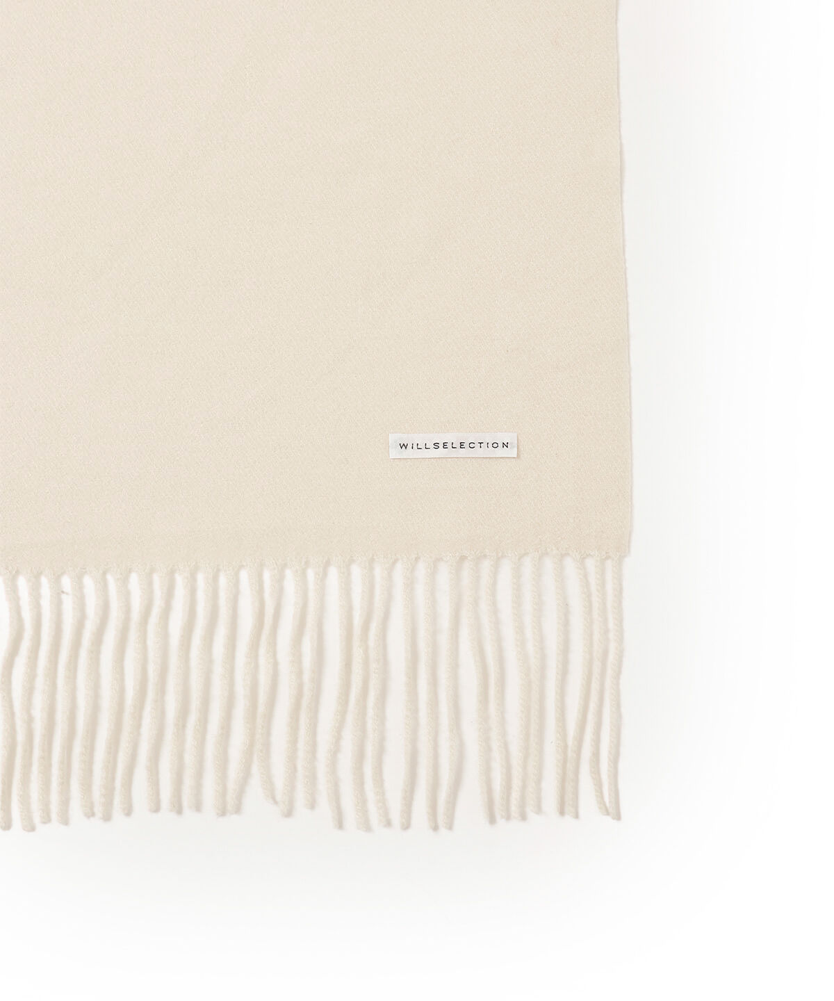 WILLSELECTION「フリンジストール」|マフラー|