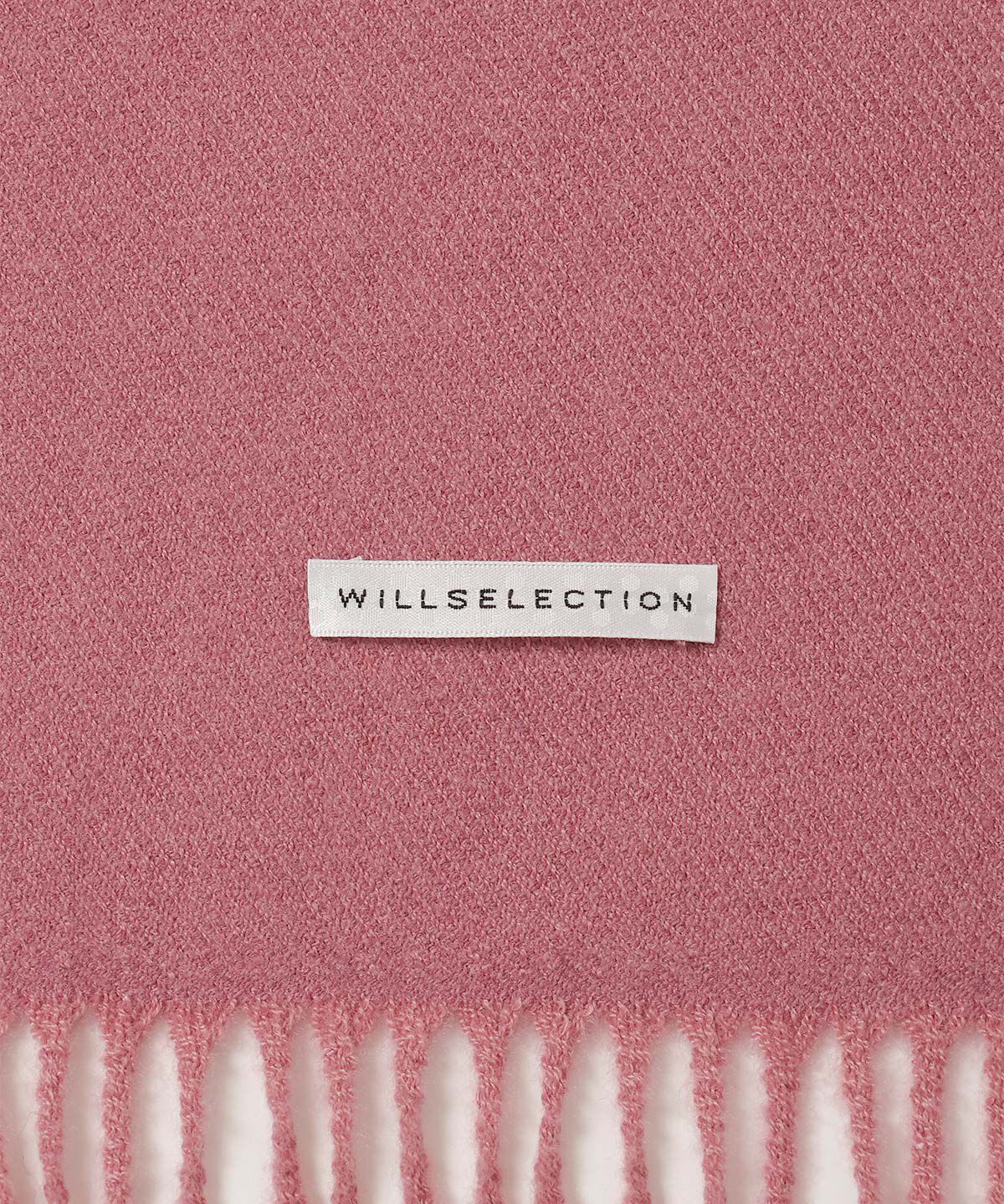 WILLSELECTION「フリンジストール」|マフラー|