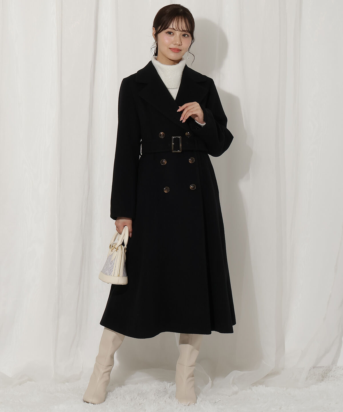 WILLSELECTION「FOXファー付きウールコート」|その他|