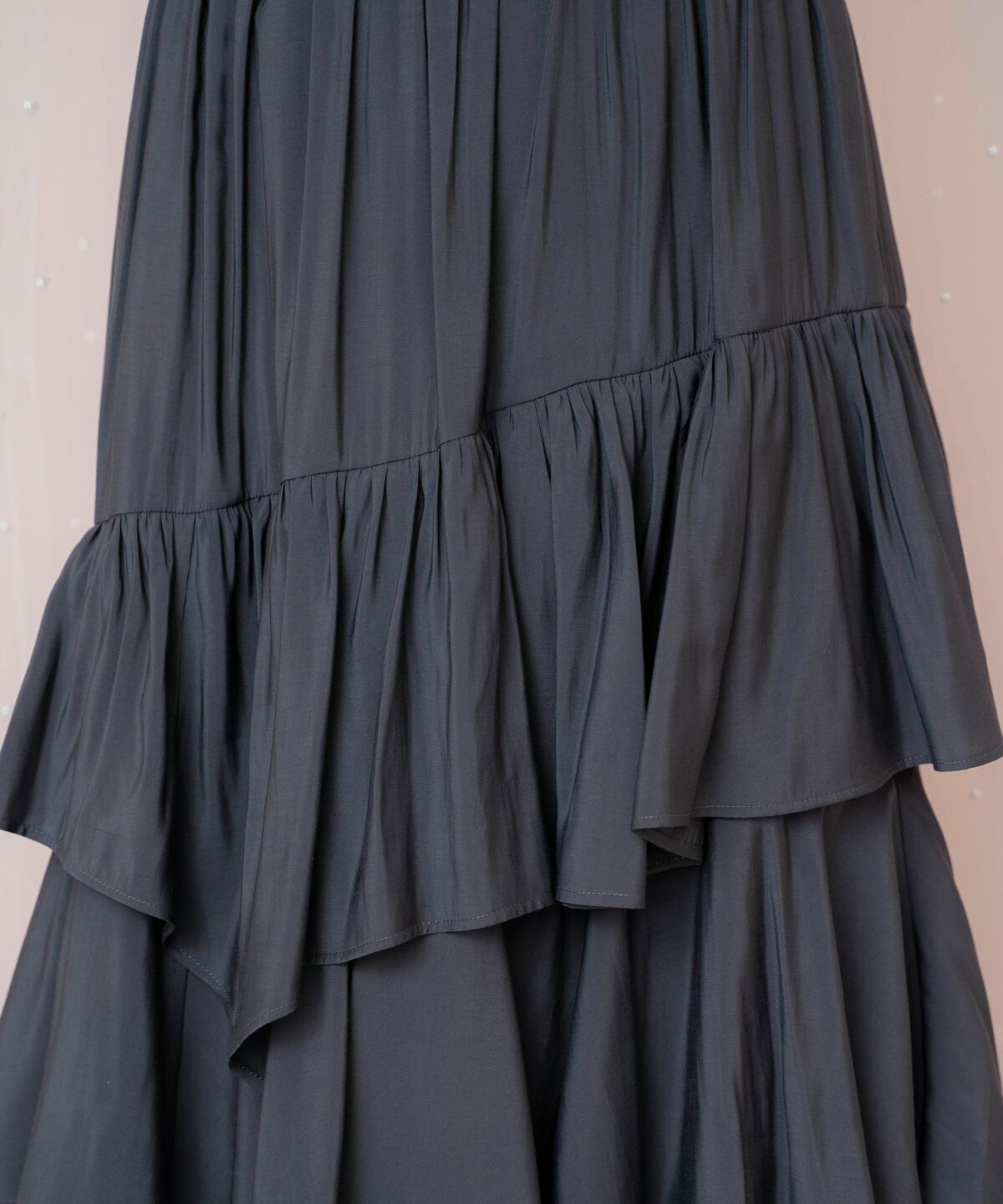 WILLSELECTION「ランダムティアードスカート」|フレア|