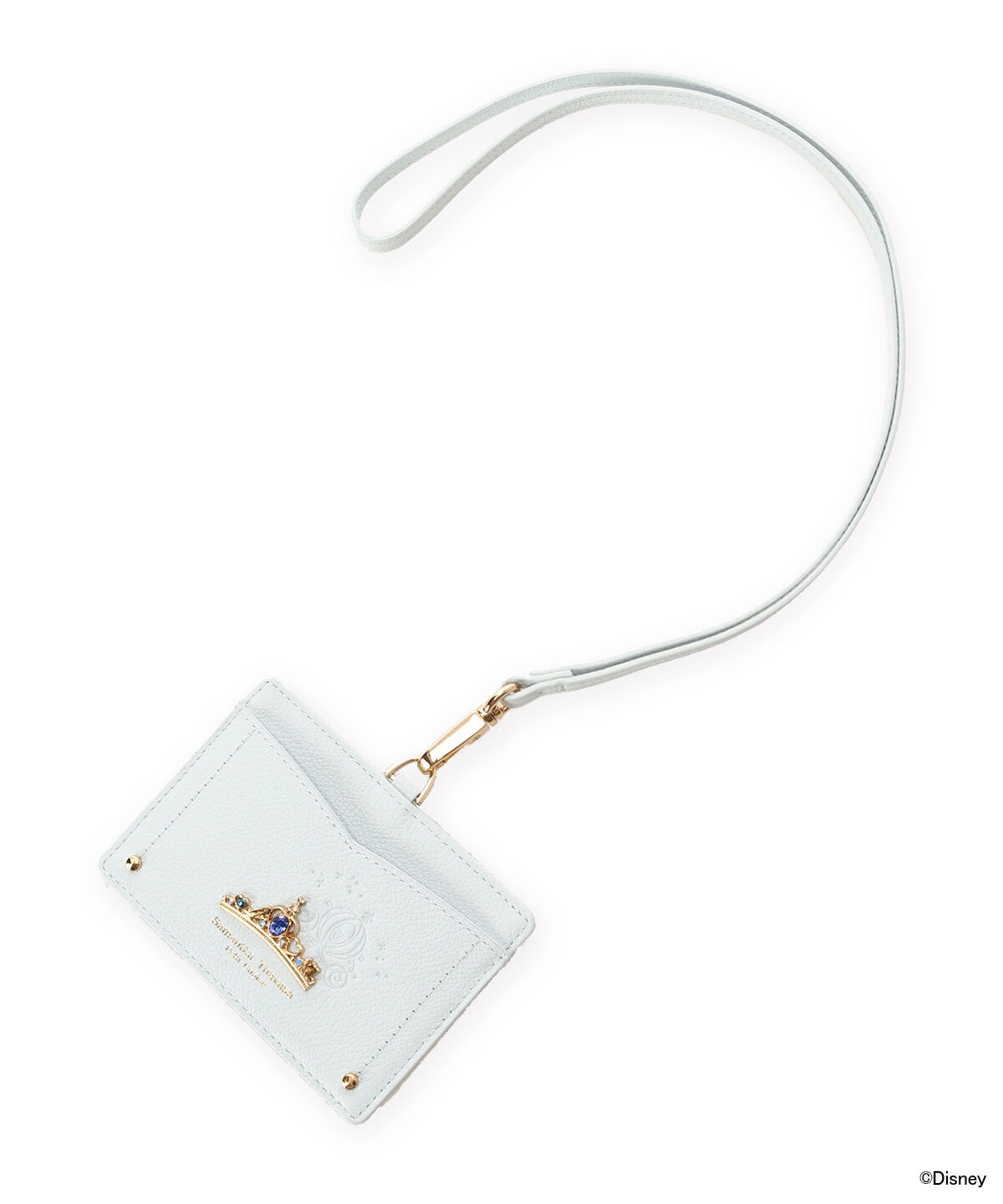 Samantha Thavasa Petit Choice「「ディズニープリンセスコレクション」IDケース」|名刺入れ・カードケース|ライトブルー