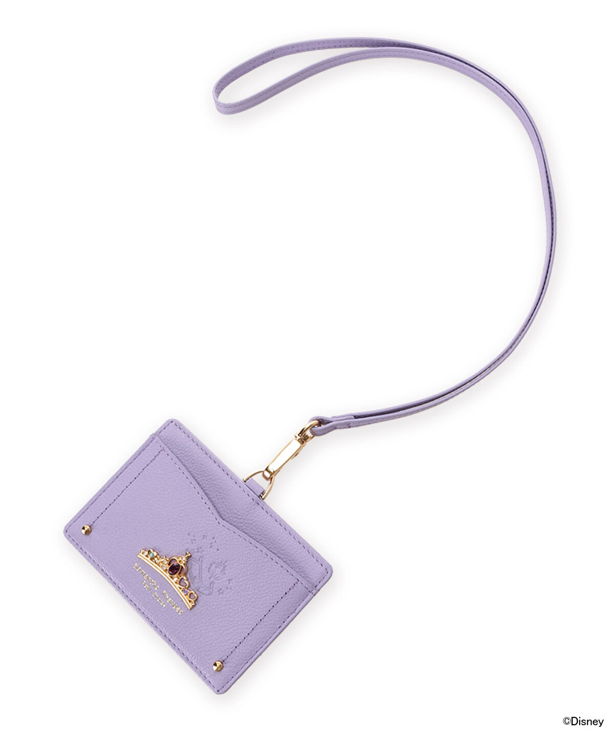 Samantha Thavasa Petit Choice「「ディズニープリンセスコレクション」IDケース」|名刺入れ・カードケース|ライラック