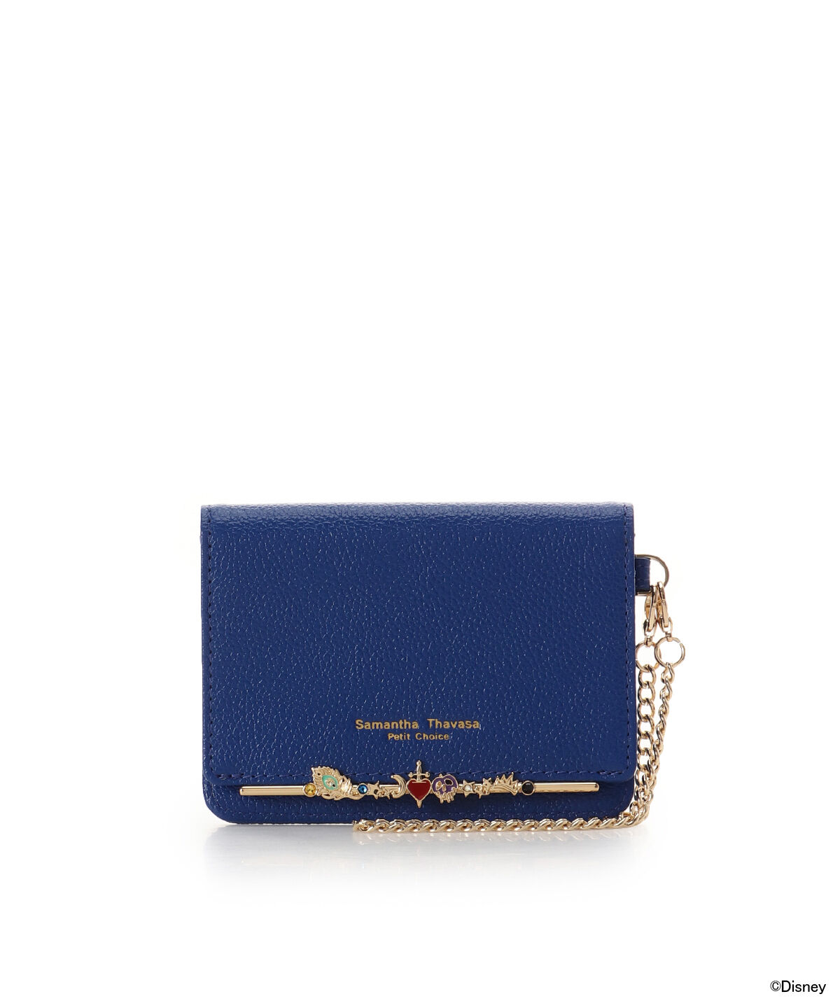 Samantha Thavasa Petit Choice「『ディズニー ツイステッドワンダーランド』パスケース」|定期入れ|ブルー