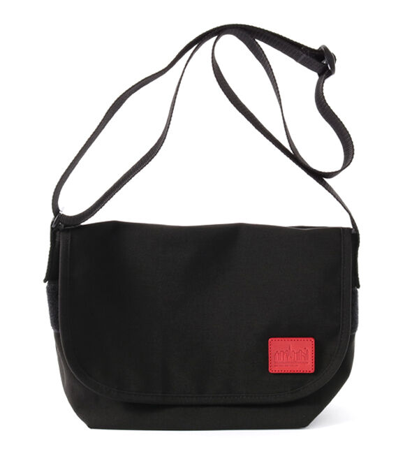 Manhattan Portage「CORDURA(R) Waxed Nylon Fabric Collection Casual Messenger Bag JR」|ショルダー・メッセンジャー|BLK