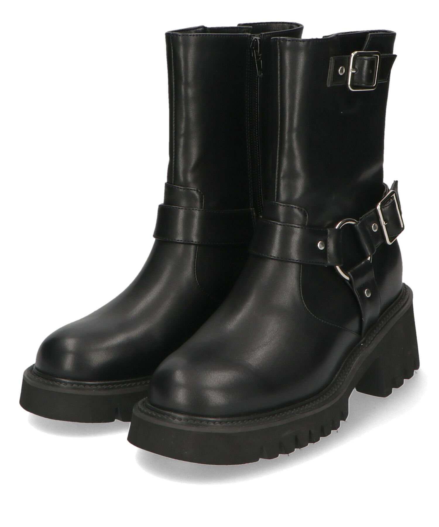 ORiental TRaffic「●2024秋冬新作●エンジニアミドルブーツ/41421」|ショートブーツ|