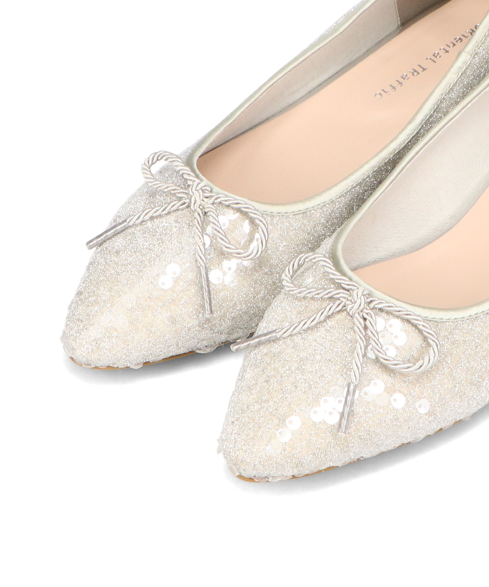 ORiental TRaffic「●2025春夏新作●スパンコールバレエシューズ/51109 バレエシューズ パンプス 人気 トレンド」|パンプス|