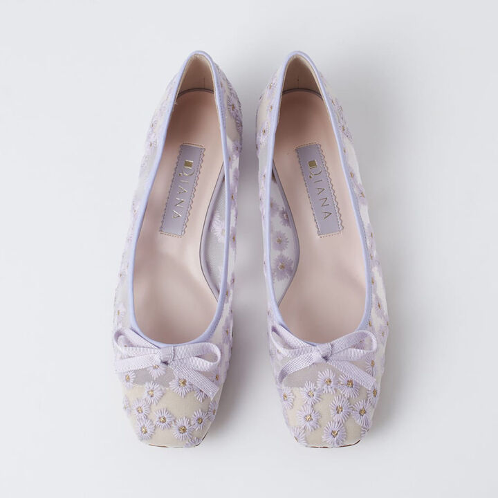 ダイアナ「≪ブーケコレクション≫　シューズ　NJ41190」|バレエシューズ|