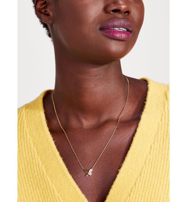 kate spade new york「ソーシャル バタフライ ミニ ペンダント」|ネックレス|