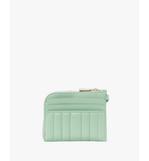 kate spade new york「デコ キルテッド コイン カード ケース リスレット」|名刺入れ・カードケース|