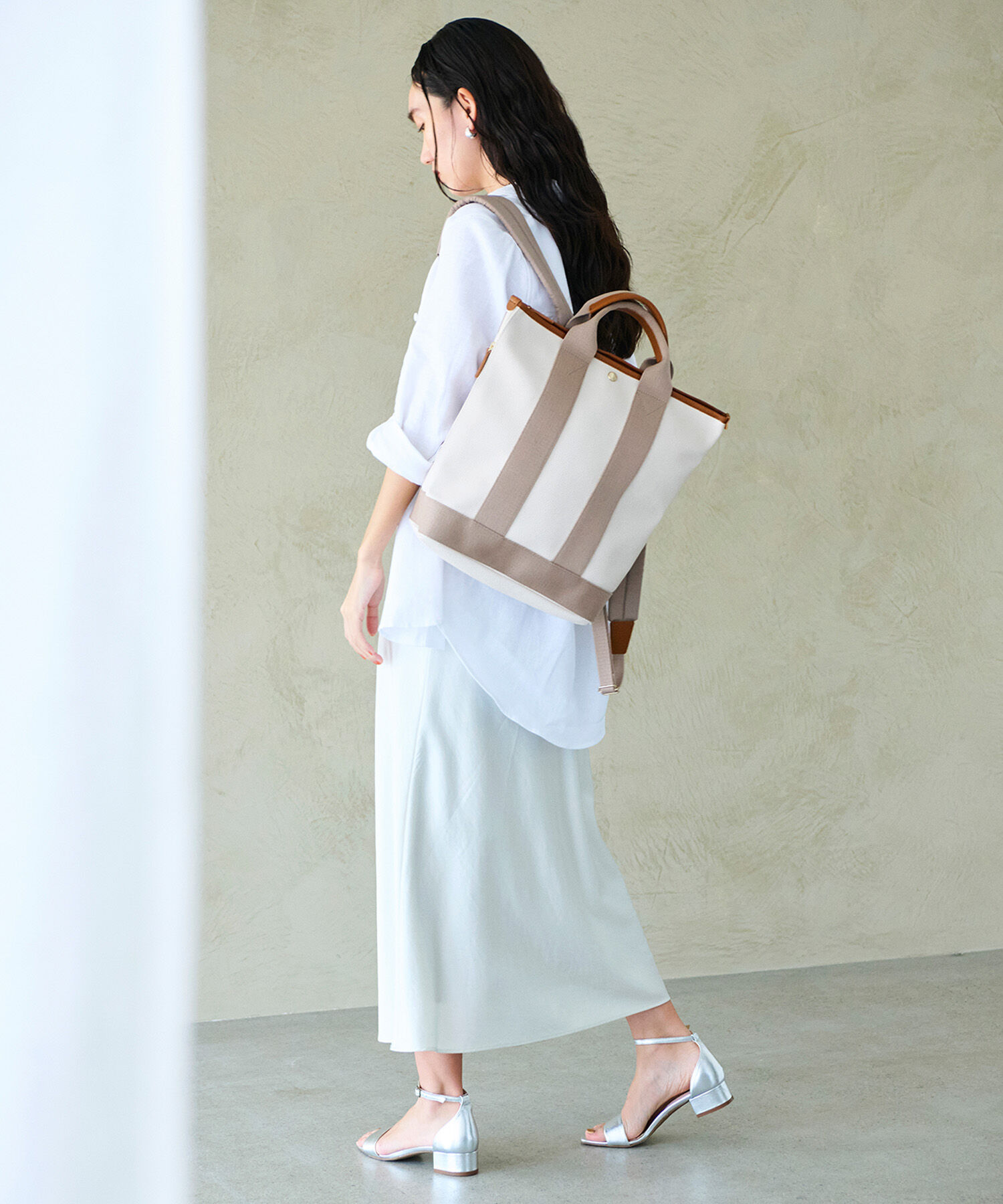 TOPKAPI BREATH「【Breath TOPKAPI】SCOTCH GRAIN スコッチグレイン A4 トート リュック / バックパック 撥水」|トートバッグ|