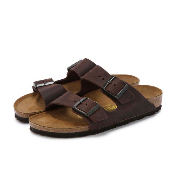 BIRKENSTOCK「【ビルケンシュトック】アリゾナ/ハバナ オイルドレザー/サンダル レディース/ARIZONA」|サンダル|ハバナ