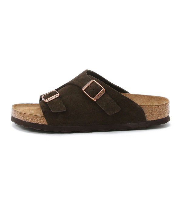 BIRKENSTOCK「【ビルケンシュトック】チューリッヒ ソフトフットベッド/モカ/サンダル メンズ レディース」|サンダル|