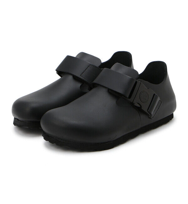 BIRKENSTOCK「【ビルケンシュトック】ロンドンテック/ブラック ナチュラルレザー/シューズ メンズ レディース」|その他|ブラック