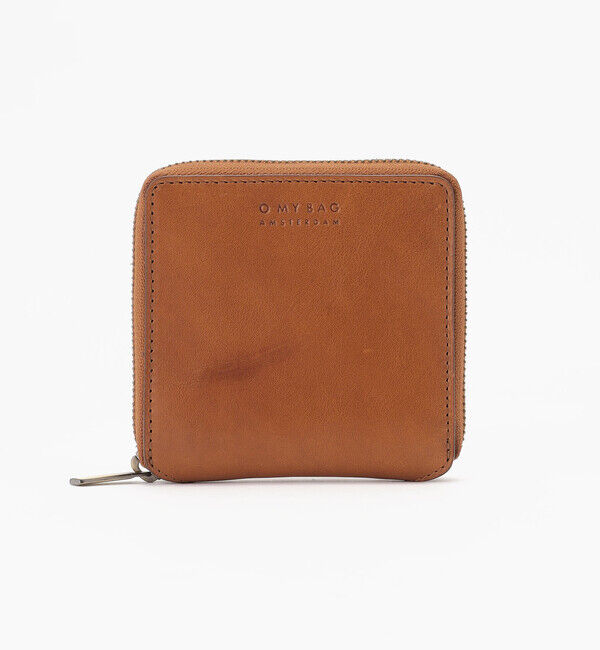 O MY BAG「【オーマイバッグ】ソニー スクエアウォレット/コニャック ナチュラルレザー/財布 メンズ レディース」|財布|コニャック