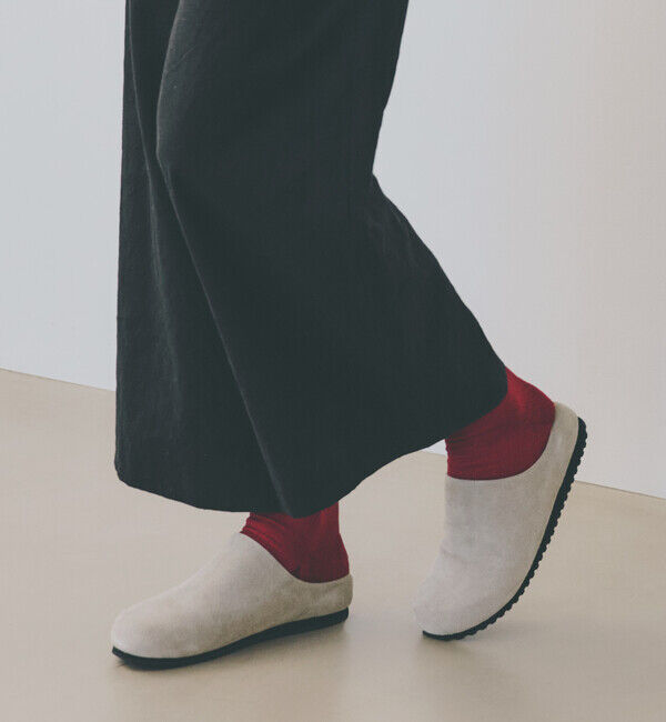 BENEXY「【ベネクシー】270 リラックス/トープ ベロアレザー/クロッグ メンズ レディース」|サンダル|