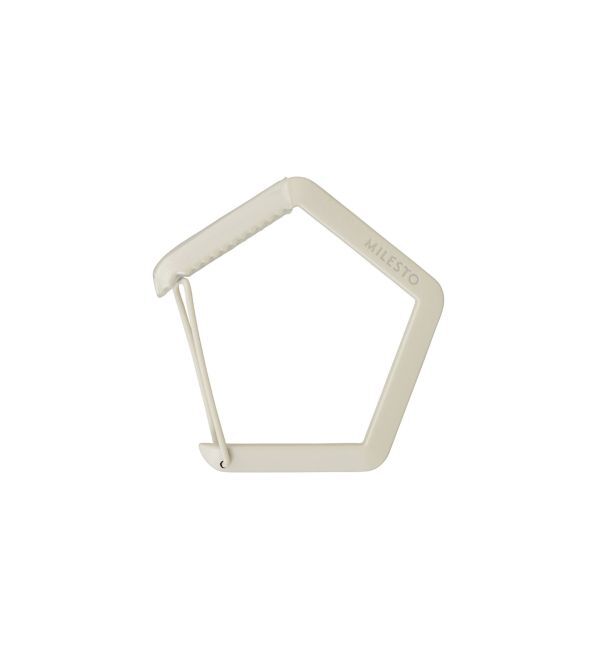 MILESTO「STLAKT バッグハンガー」|財布|アイボリー