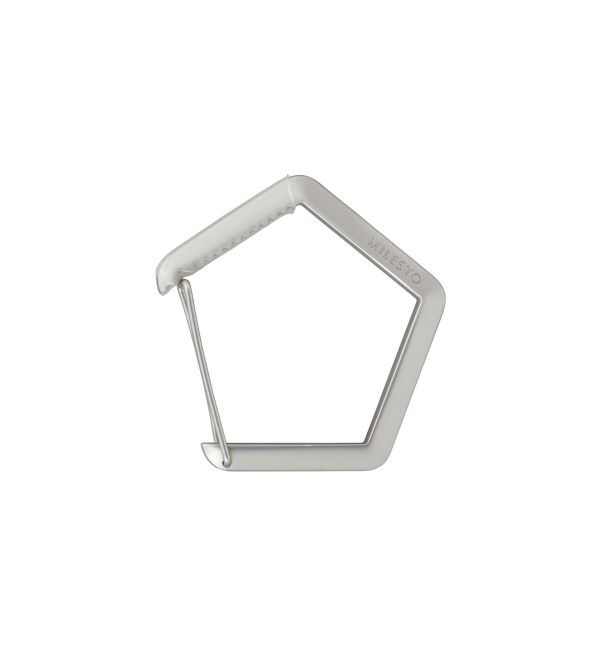 MILESTO「STLAKT バッグハンガー」|財布|シルバー