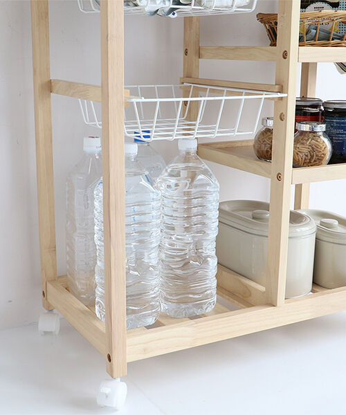  「キッチンで大活躍！ Soupバスケットワゴン」|食器・キッチングッズ|