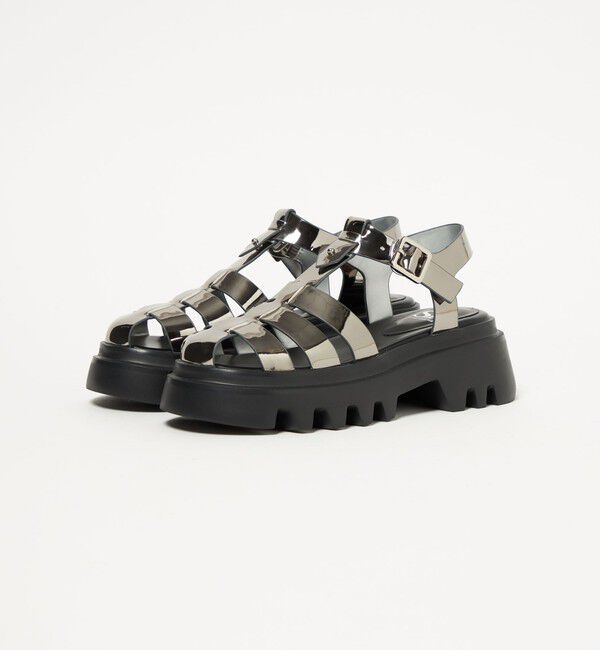 ODETTE E ODILE「＜SY＞ ボリュームソールグルカフラット60&uarr;」|サンダル|