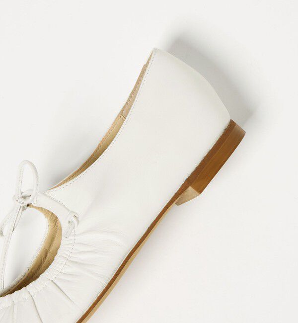 ODETTE E ODILE「ギャザートップバレエフラット10&uarr;」|バレエシューズ|