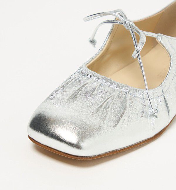 ODETTE E ODILE「ギャザートップバレエフラット10&uarr;」|バレエシューズ|