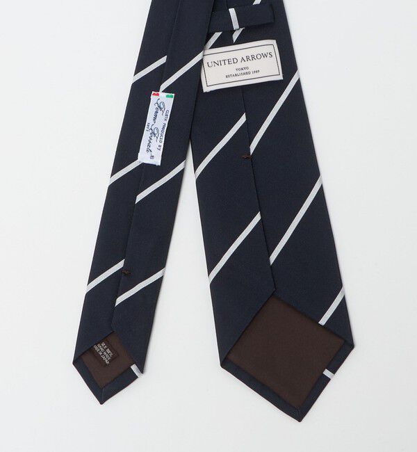 UNITED ARROWS「ネイビー ストライプ ネクタイ」|ネクタイ・蝶ネクタイ|