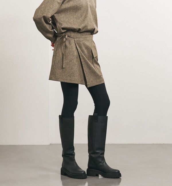 UNITED ARROWS「＜TO UNITED ARROWS＞Pツイル ラップスカート」|スカート|