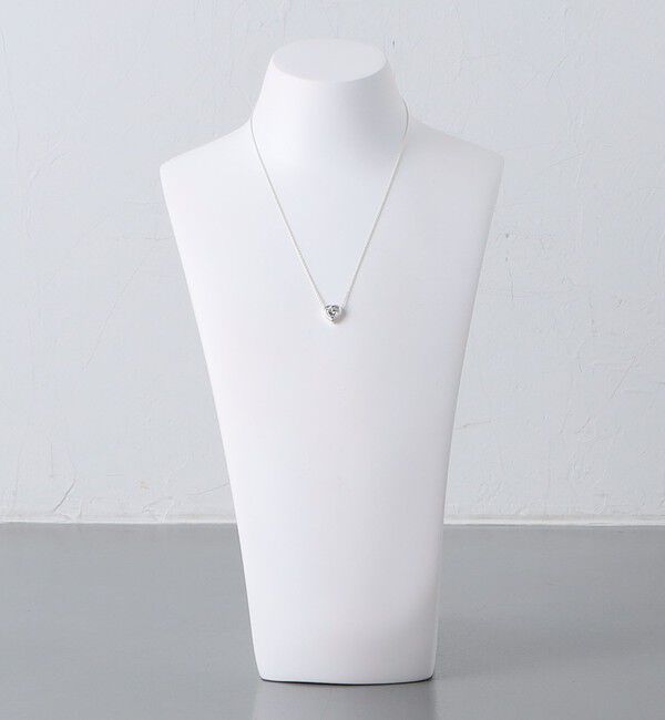 UNITED ARROWS「SILVER925 ハートCZ ネックレス」|ネックレス|
