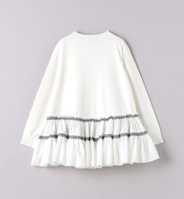 UNITED ARROWS「エンブロ ティアード コンビニット」|ニット・セーター|