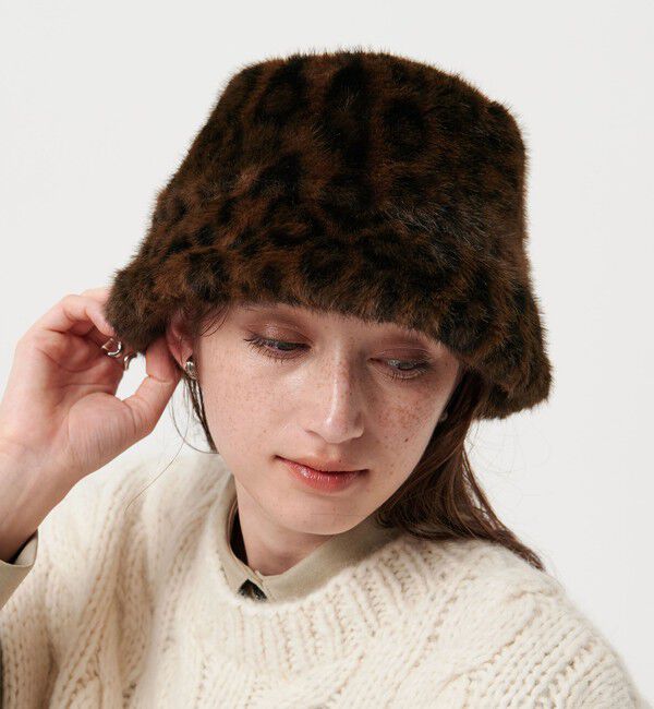 UNITED ARROWS「フェイクファー バケットハット」|ハット|