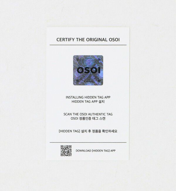 OSOI「＜OSOI＞BOAT WIDE MINI STUD バッグ」|ショルダー・メッセンジャー|