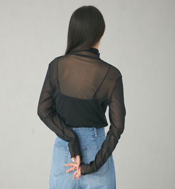 EMMEL REFINES「＜EMMEL REFINES＞EM シアー タートル カットソー」|Tシャツ・カットソー|