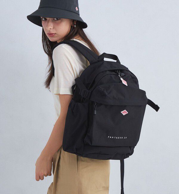 UNITED ARROWS green label relaxing「＜DANTON＞デイパック / リュック〈PARTAGER 20〉(20L)」|リュック|BLACK