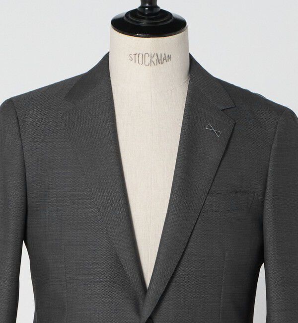 UNITED ARROWS green label relaxing「GUABELLO 組織無地 2B MF スーツジャケット」|スーツ|