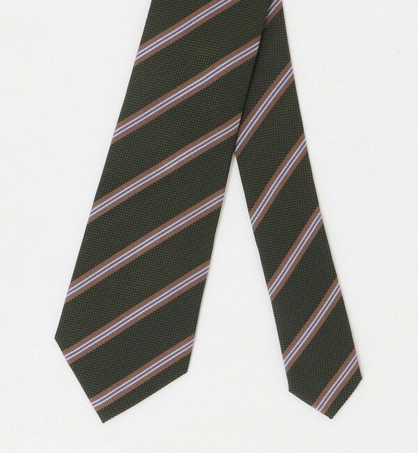 UNITED ARROWS green label relaxing「GLR シルク3 8.0cm ストライプ1 ネクタイ」|ネクタイ・蝶ネクタイ|