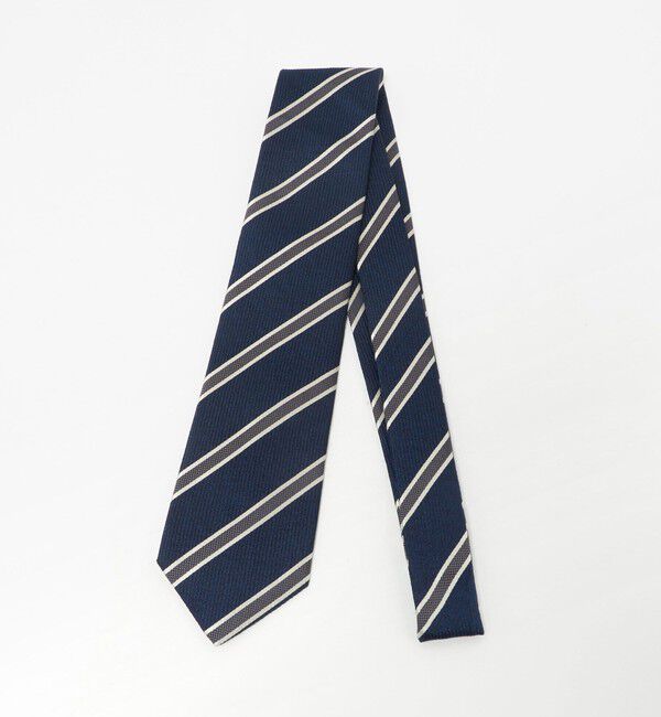 UNITED ARROWS green label relaxing「GLR ジャパン ヴィンテージ 8.0cmストライプ3 ネクタイ」|ネクタイ・蝶ネクタイ|