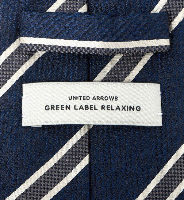 UNITED ARROWS green label relaxing「GLR ジャパン ヴィンテージ 8.0cmストライプ3 ネクタイ」|ネクタイ・蝶ネクタイ|