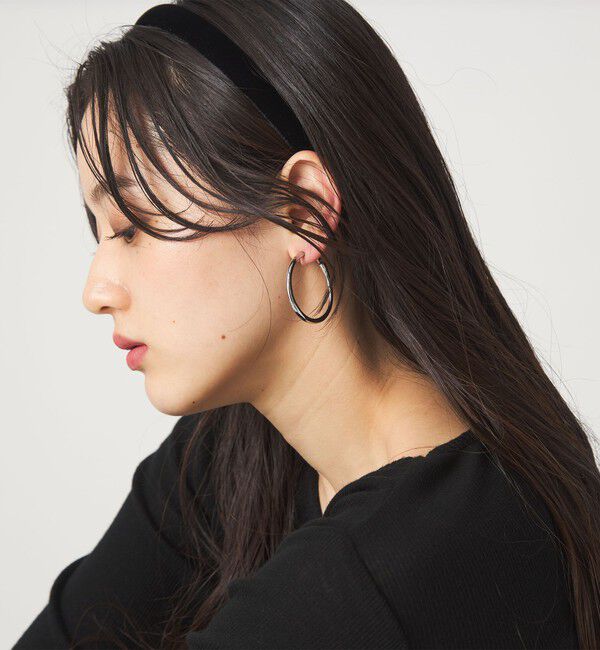 UNITED ARROWS green label relaxing「【WEB限定】フープ イヤリング」|イヤリング|