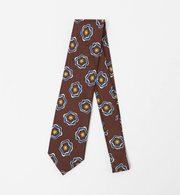 UNITED ARROWS green label relaxing「GLR 8.0cm コモン8 ITALY ネクタイ」|ネクタイ・蝶ネクタイ|DK.BROWN